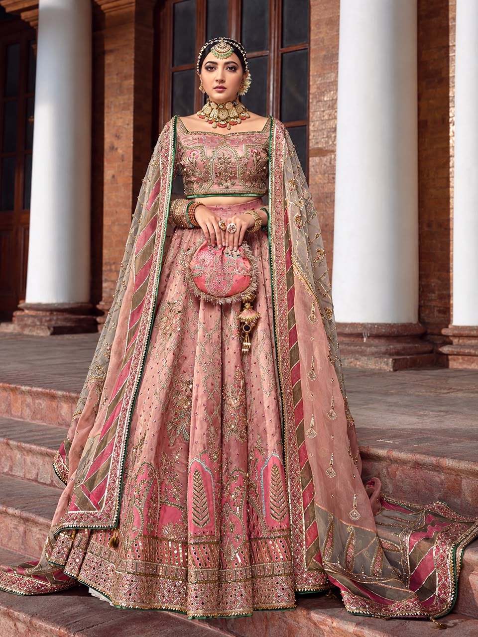 Front view of the Qand bridal dress