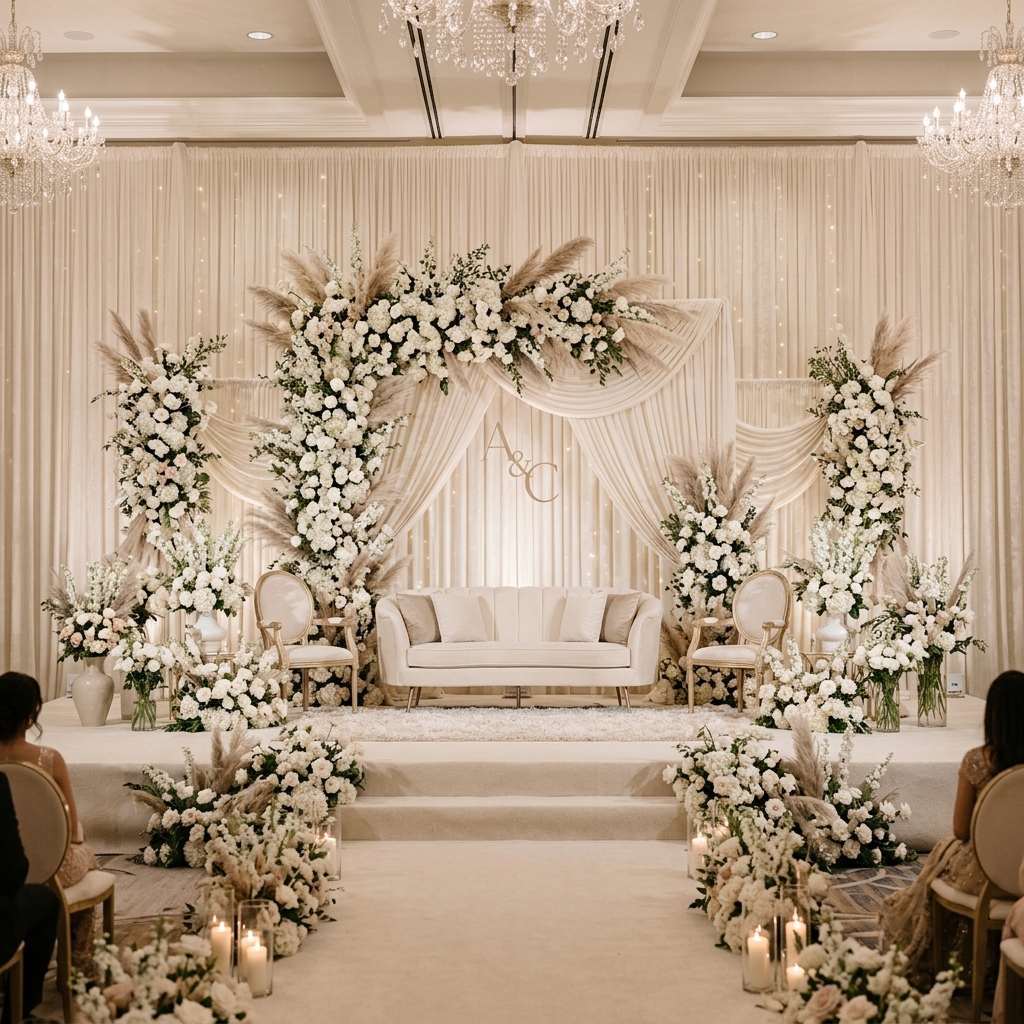 Wedding decor visual for brand story